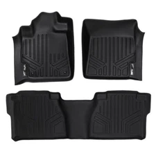 Smartliner Black 1st & 2nd Row Floor Liners for Toyota Tundra