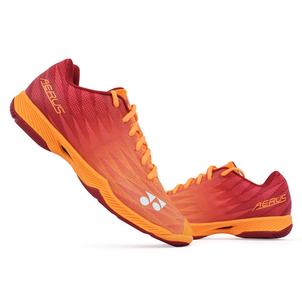 Кроссовки для бадминтона Yonex Power Cushion Aerus Z унисекс в помещении оранжевого цвета NWT SHB-AZ2MEX