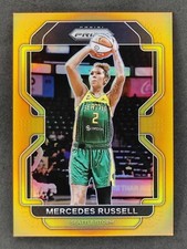 2022 WNBA Prizm MERCEDES RUSSELL Orange Prizm /49 #130 Seattle Storm
