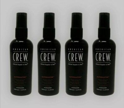 4× Packs of American Crew Alternator Flexible Styling and Finishing Spray 3.3 Oz