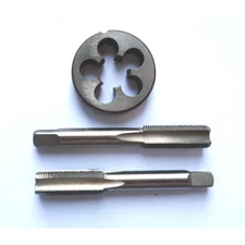 Set 2 Pieces Taper and Plug Tap and Die Thread Right Hand M1 - M36