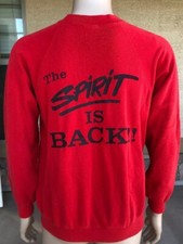 Vintage Westside The Spirit Is Back Crewneck Sweatshirt Hanes USA Made Large