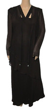 Ursula Of Switzerland Mother of the Bride Wedding Dress Jacket  Top Skirt Sz 8