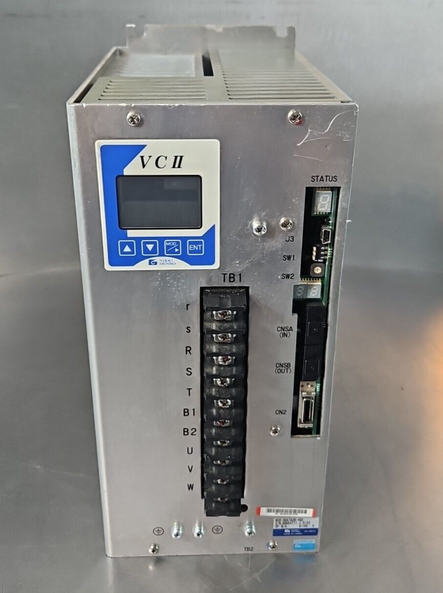 NIKKI DENSO NCR-DDA7A2B-402 AC Servo Drive (BIN2.5.1) | eBay