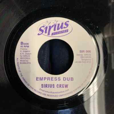 Selah Collins Empress Vinyl Single 7inch Sirius Records