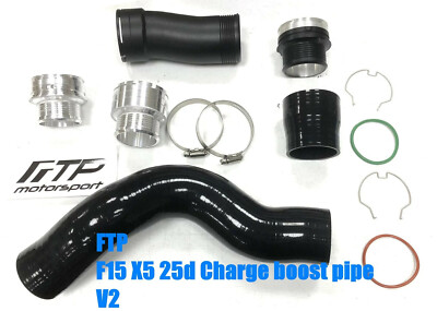 DHL - New FTP SG71419 V2 charge pipe boost pipe kit V2 for BMW F15 X5