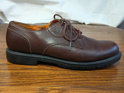 Timberland Sz 8m Waterproof 93076 Leather Oxford Shoes Mens Brown