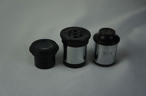 Set of 3 Vintage microscope objectives (2 Japan) [Y7-W6-A8]