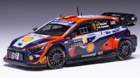 Ixo 1/43 Hyundai I20 N 11 Neuville Rally Montecarlo 2023 Statisches Modell