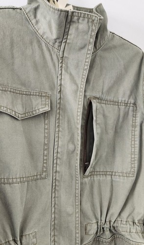 Marine Layer Women's Utility Military Jacket Size M Excellent - Picture 8 of 14