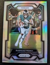2023 Panini Prizm Football Rashaad Penny Silver Prizm Parallel #242 Eagles