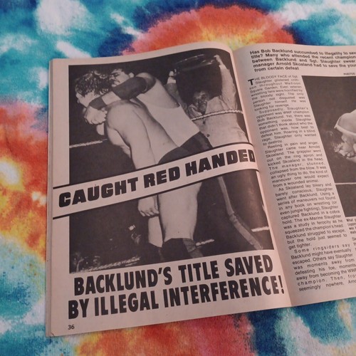 Inside Wrestling Magazine February 1981 Ted DiBiase Bob BACKLUND/ Cover - Picture 15 of 20