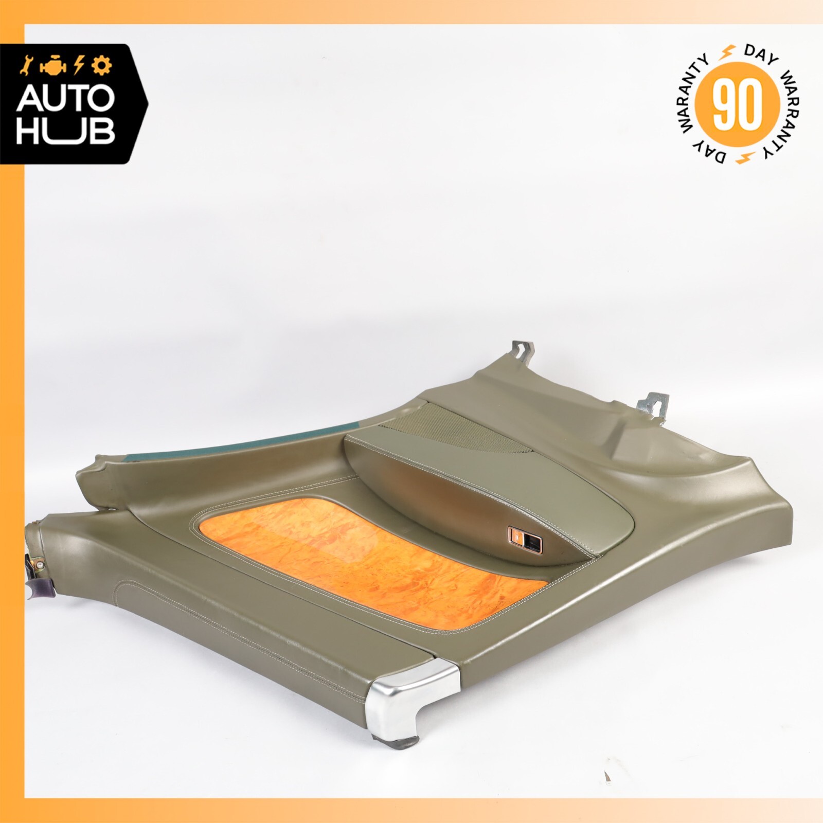03-10 Bentley Continental GT Rear Passenger Side Interior Door Panel Green OEM