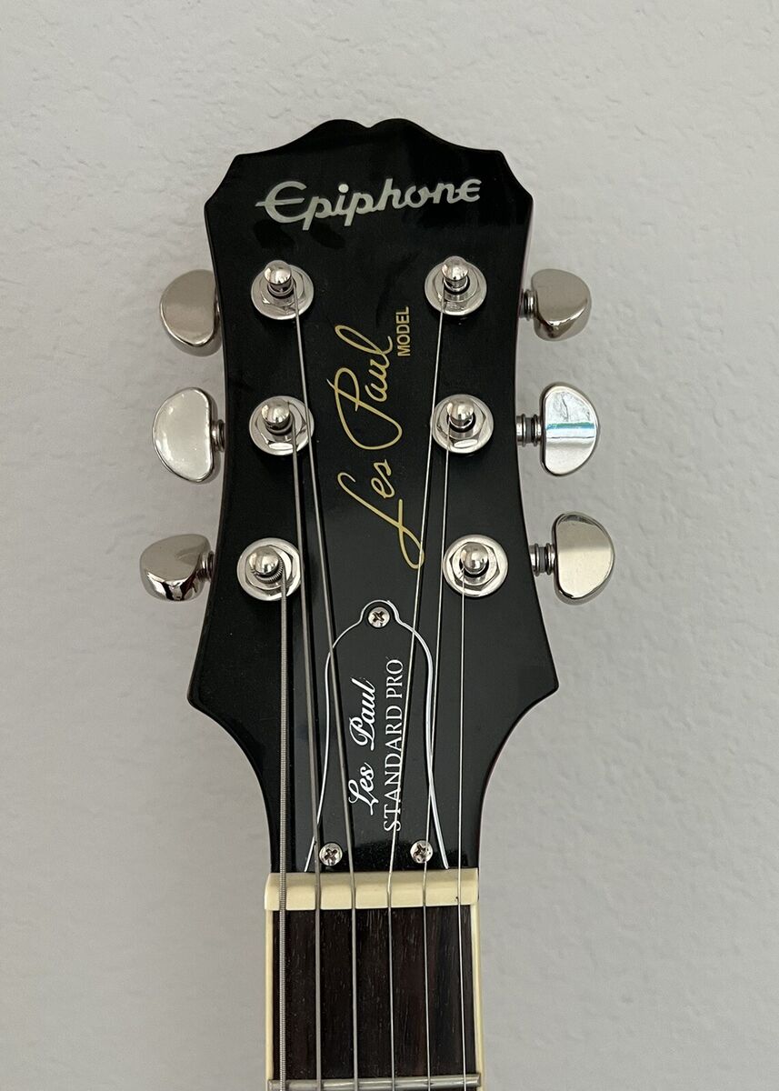 Epiphone Les Paul Standard Pro Open Box Retail Price $599 Epiphone Les Paul Standard Pro Open Box Retail Price $599