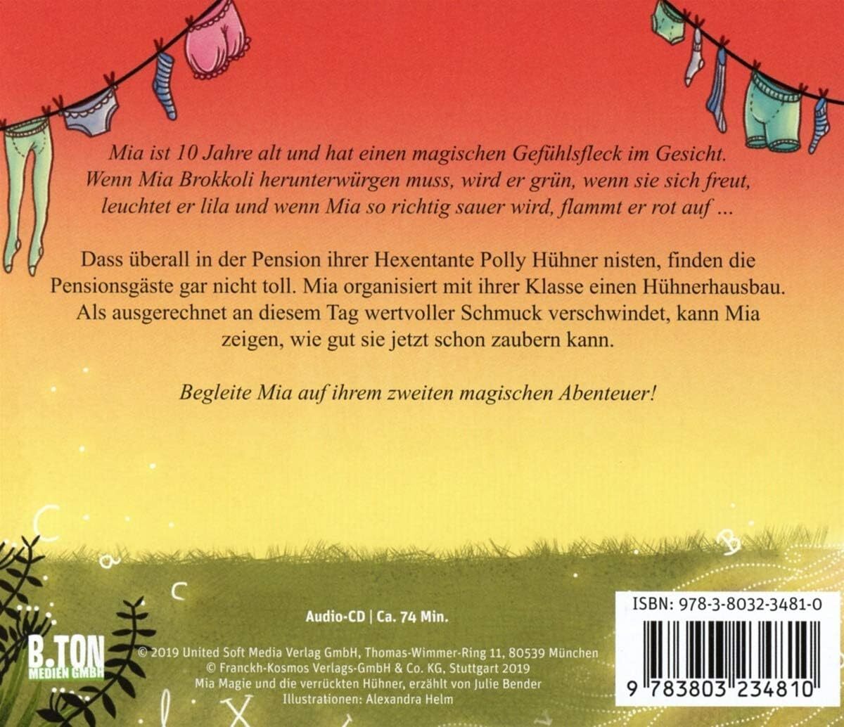 Thumbnail - Julie Bender Folge 02: Mia Magie Und Die Verrückten Hühner (cd) (us