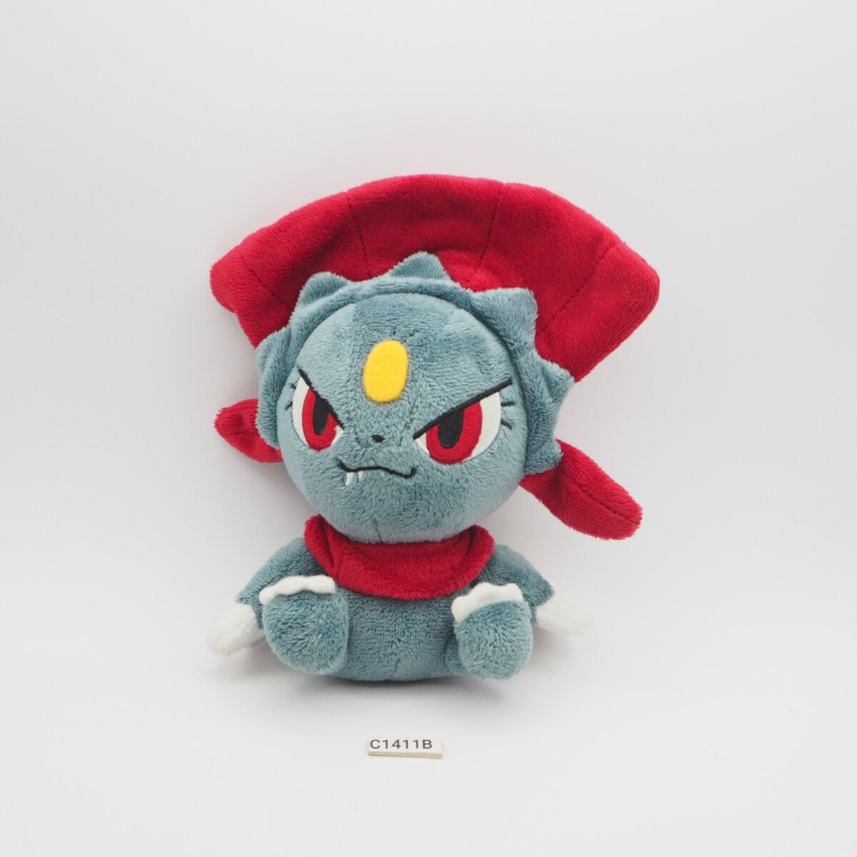 Weavile C1411B Pokemon Center Pokedoll 2009 MInky 7 Weavile C1411B Pokemon Center Pokedoll 2009 MInky 7