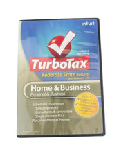 TurboTax Home Business 2010 Federal State Federal E-File for Windows Mac