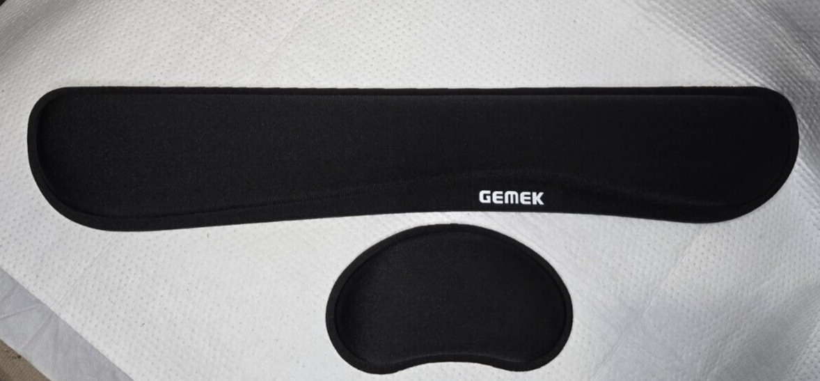 Ergonomic Keyboard and Mouse Wrist Rest Pad with Memory Foam Support Cushion-image