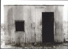 RHODESIA, EARLY PHOTOGRAHS, COPIES,  1ST POST OFFICE, BULAWAYO, 1895