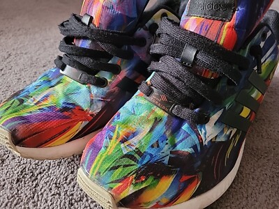 Size 8 - Adidas ZX Flux Multi-Color for sale online | eBay
