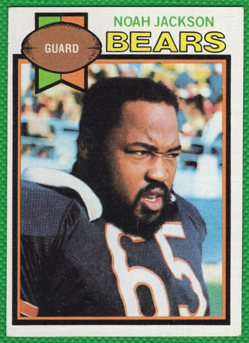 Noah Jackson - 1979 Topps #523 - Chicago Bears Football Card