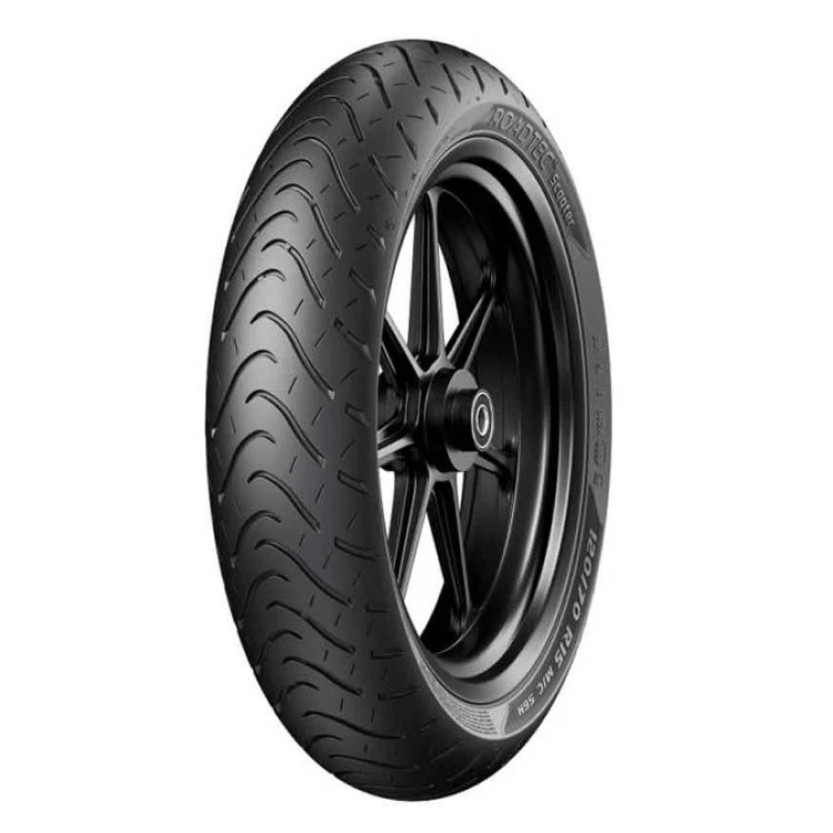 Moped Motorcycle Tyre Metzeler Roadtec Scooter 100/90 -10 61J TL Univ Kawasaki - Image 1 of 4