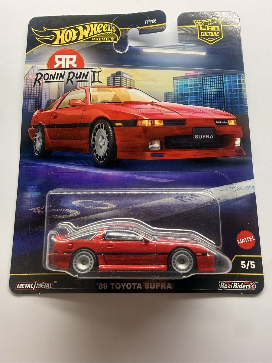 Hot Wheels Premium Car Culture Ronin Run 2 '89 Toyota Supra Red 5