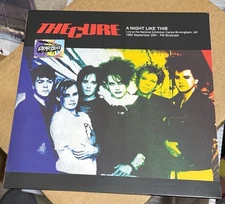 THE CURE A Night Like This Live National Birmingham 1985 LP PINK SPLATTER Vinyl