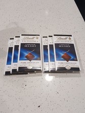 Lot of 6 Lindt Excellence Sea Salt Dark Choco...
