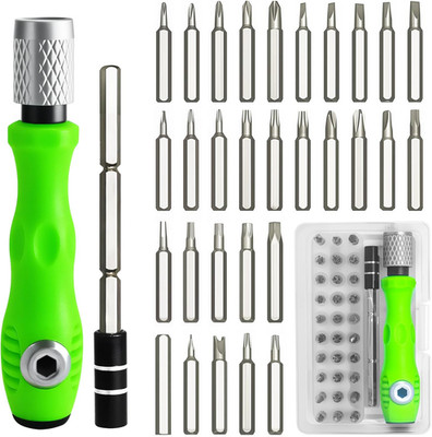 32 in 1 Small Precision Screwdriver Set, Tiny Magnetic Screwdriver Sets