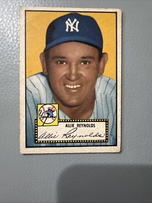 1952 Topps Allie Reynolds #67 - EX