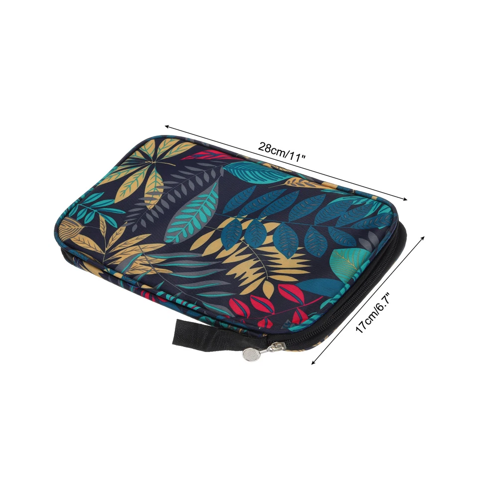 Funda protectora para raqueta de tenis de mesa de 11"x7", bolsa de transporte de pádel de tenis de mesa, azul Foto 2 de 4