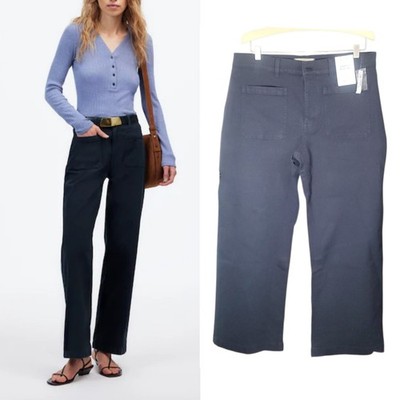 Emmett Wideleg Pant Patch Pocket Edition Cotton Blend NU822 W34'' PETITE