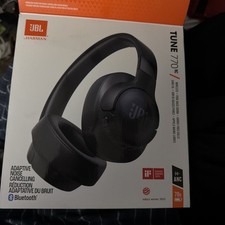 JBL Tune 770NC Black Wireless Over-Ear Headphones with Adaptive Noise Cancelling