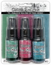 Ranger Ink - Tim Holtz - Christmas - Distress Mica Stain - Set Four 4 Winter...