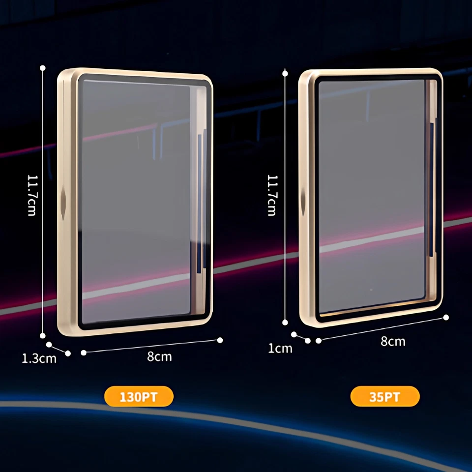 Magnetic Card Holder Protector With Metal Frame Trading Card Display And Storage - Image 2 of 4