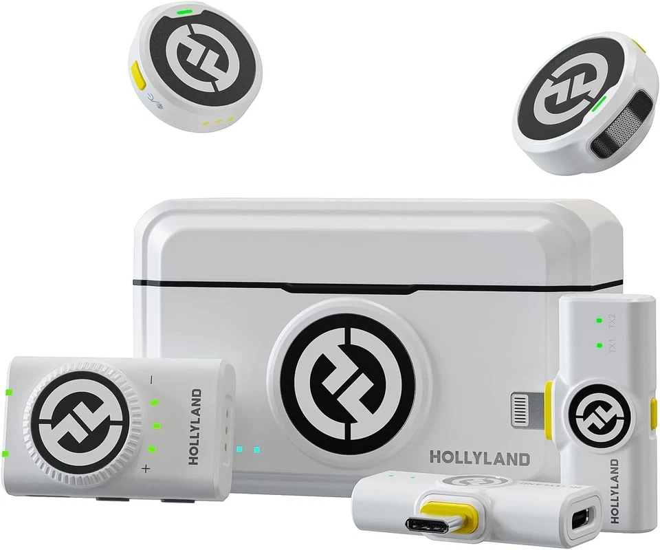 LARK M2 Wireless Lavalier Mic, 48KHz 24Bit, Noise Cancelling - Image 3 of 4