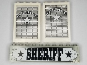 LEGO Western 6755 Sheriff's Lock-Up Complete Cowboys Bandits