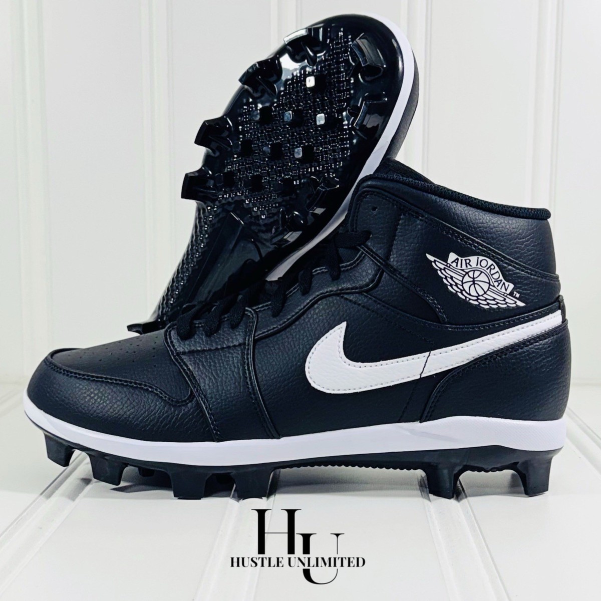 Jordan 1 high MCS Cleats size 11.5 Air Jordan Mens 11 Retro MCS Baseball Cleats – Extra Butter main image 2