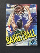 1989 Fleer Basketball Unopened Wax Box BBCE FASC Authenticated Jordan MINT
