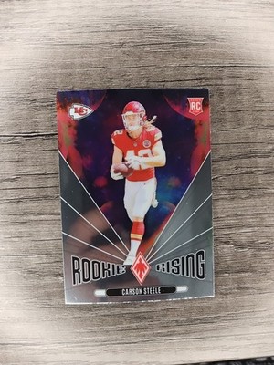 2024 Panini Phoenix - Rookie Rising Carson Steele #RR-CSE (RC)