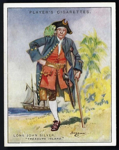 PLAYER - CHARACTERS FROM FICTION - #10 LONG JOHN SILVER