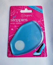 Apara Gel Steppies Instep Cushions 1 Pair, Peel Stick Shoe Inserts, NEW