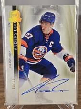 2021-22 Upper Deck The Cup Gold Spectrum Auto Anders Lee /12 Islanders #80