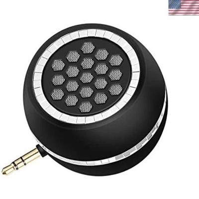 Mini Portable Speaker, 3W Line-in Phone Speaker with 3.5mm AUX Audio Interfac...