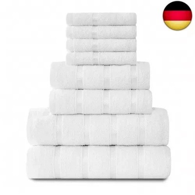 Gaveno Cavailia 8 Piece Boston Towel Bale Set   100% Cotton Luxury Towels (4 Fac
