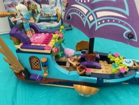 LEGO Elves: 41073 - Naida's Epic Adventure Ship- complete w/minifig