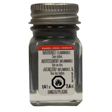 Testor Corp. Enamel 1/4 oz Flat Battle Gray TES1163TT Plastics Paint Enamels