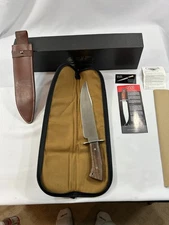 Camillus OVB Jerry Fisk Bowie Knife #93 2003 w/ Box Case Papers Mint 16.5”