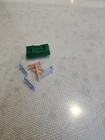 Spare Replacement green Car with pegs.  Vintage Game of Life. MB GAMES